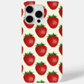 Coques Case-Mate iPhone Motif Fraise, Fraises Rouges, Fruit, Feuille (Verso)