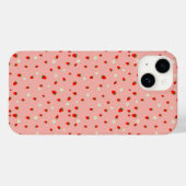 Coques Case-Mate iPhone Motif Fraises et Fleurs (Verso (horizontal))
