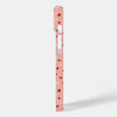 Coques Case-Mate iPhone Motif Fraises et Fleurs (Verso / Gauche)