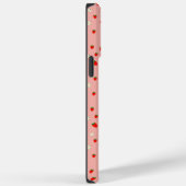 Coques Case-Mate iPhone Motif Fraises et Fleurs (Verso / Droite)