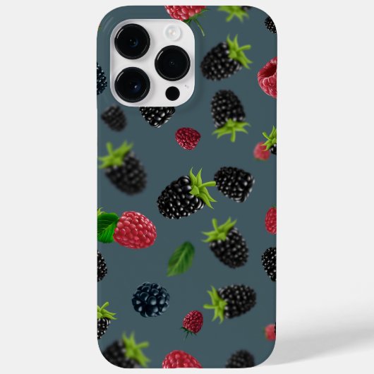 Coques Case-Mate iPhone Motif framboise 2 (Verso)