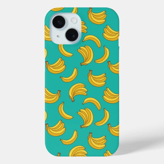 Coques Case-Mate iPhone Motif Fruit Banana (Verso)