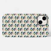 Coques Case-Mate iPhone Motif Fun Jardin Retro (Verso (horizontal))