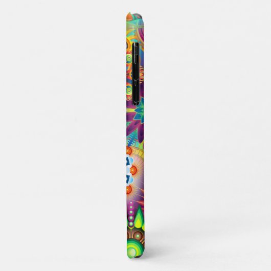 Coques Case-Mate iPhone Motif funky rétro Abstrait Bohème (Dos/Gauche)