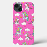 Motif Funny Unicorn mignonne