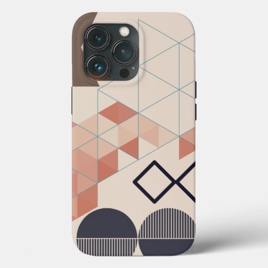 Coques Case-Mate iPhone motif géométrique (Verso)