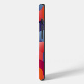 Coques Case-Mate iPhone motif géométrique 3D dynamique 2 (Verso / Gauche)
