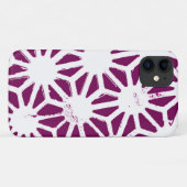 Coques Case-Mate iPhone Motif géométrique à baies et blanc (Dos (Horizontal))