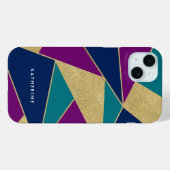 Coques Case-Mate iPhone Motif géométrique Abstrait (Verso (horizontal))