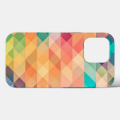 Coques Case-Mate iPhone Motif géométrique Abstrait coloré (Verso (horizontal))
