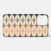 Coques Case-Mate iPhone Motif géométrique Abstrait des triangles rétro (Verso (horizontal))