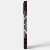 Coques Case-Mate iPhone Motif géométrique Abstrait en hiver (Verso / Gauche)