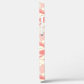 Coques Case-Mate iPhone Motif géométrique abstrait rose beige (Verso / Gauche)
