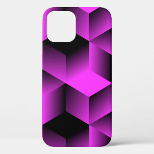 Case-Mate iPhone Case motif géométrique abstrait transparent avec grille