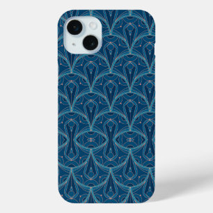Coque iPhone 15 Mini Motif géométrique Art Déco répétitif
