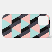 Coques Case-Mate iPhone Motif géométrique aux couleurs pastel (Verso (horizontal))