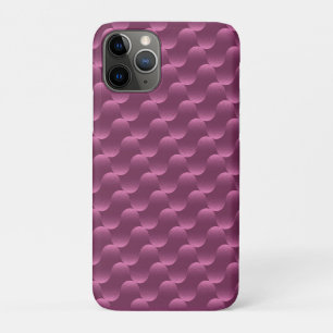 Case-Mate iPhone Case Motif Géométrique avec Cercles Magenta Radiaux