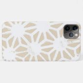 Coques Case-Mate iPhone Motif géométrique beige (Dos (Horizontal))
