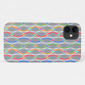 Coques Case-Mate iPhone Motif géométrique coloré. (Dos (Horizontal))