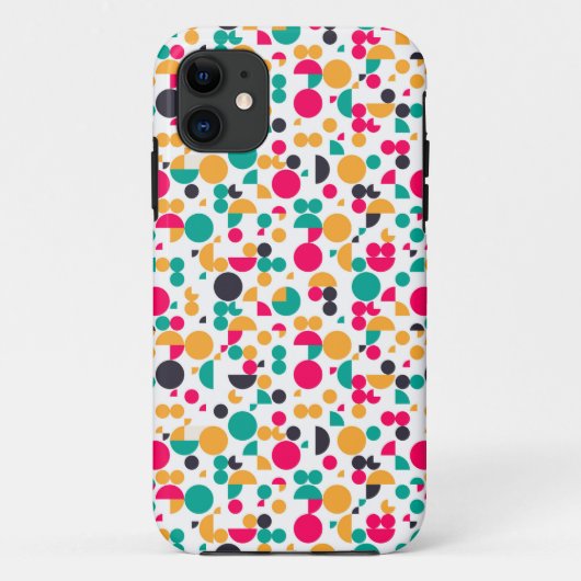 Coques Case-Mate iPhone Motif géométrique coloré (Dos)