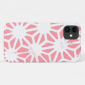 Coques Case-Mate iPhone Motif géométrique corail (Dos (Horizontal))