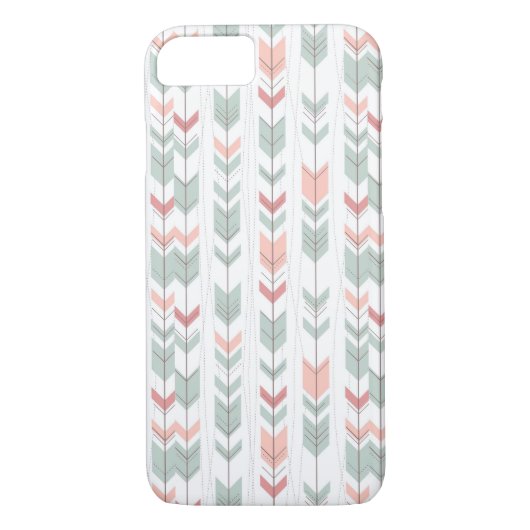 Coques Case-Mate iPhone Motif géométrique dans le rétro style (Dos)