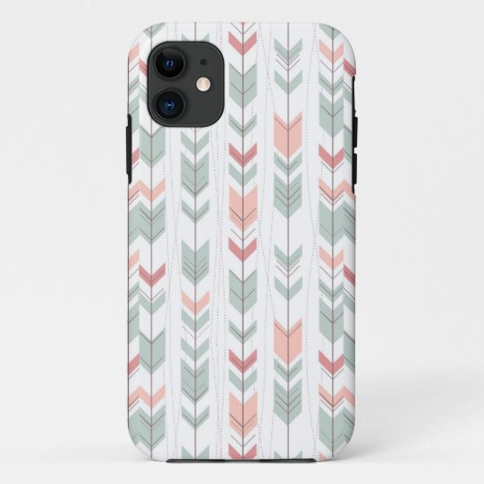 Coques Case-Mate iPhone Motif géométrique dans le rétro style (Dos)