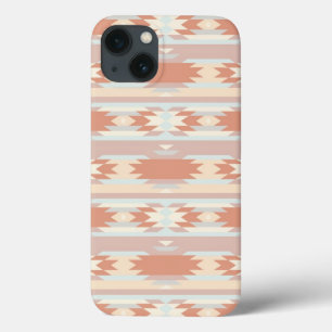 iPhone 13 Coque Motif géométrique dans le style aztèque 3