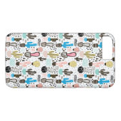 Coques Case-Mate iPhone Motif géométrique de cactus moderne (Dos (Horizontal))