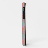 Coques Case-Mate iPhone Motif géométrique de triangle rempli d'aquarelle (Dos/Gauche)