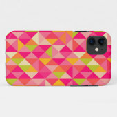 Coques Case-Mate iPhone Motif géométrique de triangles (Dos (Horizontal))