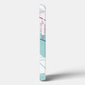 Coques Case-Mate iPhone Motif géométrique délavé (Verso / Gauche)