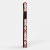 Coques Case-Mate iPhone Motif géométrique d'ikat d'or (Dos/Droite)