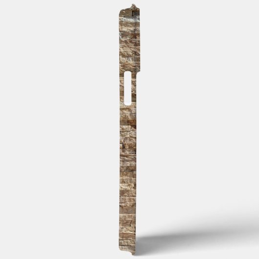 Coques Case-Mate iPhone Motif géométrique en pierre (Verso / Droite)