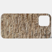 Coques Case-Mate iPhone Motif géométrique en pierre (Verso (horizontal))
