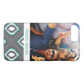 Coques Case-Mate iPhone Motif géométrique fait sur commande d'Ikat de (Dos (Horizontal))