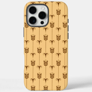 Coques iPhone 16 Pro Max Motif géométrique Flèche dorée