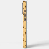 Coques Case-Mate iPhone Motif géométrique Flèche dorée (Verso / Gauche)