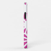 Coques Case-Mate iPhone Motif géométrique Fuchsia (Dos/Droite)