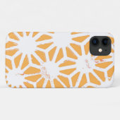 Coques Case-Mate iPhone Motif géométrique jaune (Dos (Horizontal))