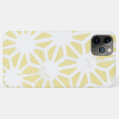 Coques Case-Mate iPhone Motif géométrique jaune citron (Dos (Horizontal))