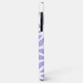 Coques Case-Mate iPhone Motif géométrique Lavender (Dos/Gauche)