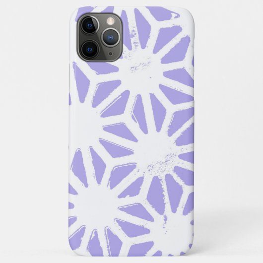 Coques Case-Mate iPhone Motif géométrique Lavender (Dos)