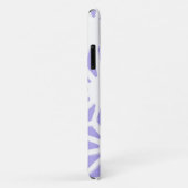 Coques Case-Mate iPhone Motif géométrique Lavender (Dos/Droite)