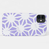 Coques Case-Mate iPhone Motif géométrique Lavender (Dos (Horizontal))