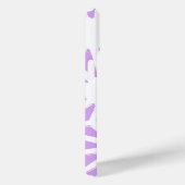 Coques Case-Mate iPhone Motif géométrique lilas (Verso / Droite)
