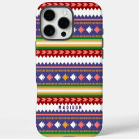 Motif géométrique moderne coloré personnalisé