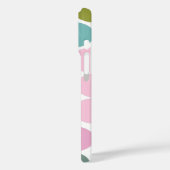 Coques Case-Mate iPhone Motif géométrique moderne dans les couleurs printe (Verso / Gauche)