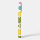 Coques Case-Mate iPhone Motif géométrique moderne dans les couleurs printe (Verso / Droite)