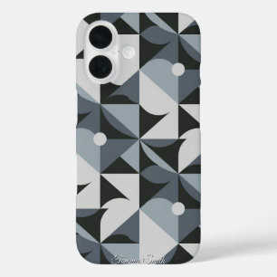 Coques iPhone 16 Motif géométrique moderne - élégant et unique